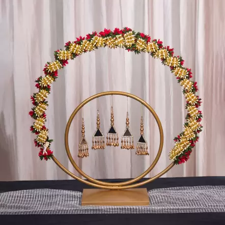 Shubh Mandal Dual Ring Backdrop Stand