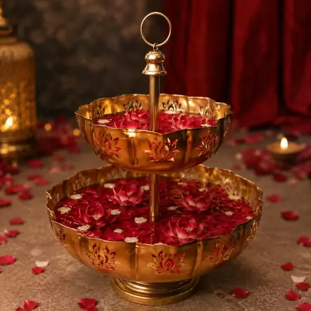 Decorative Navya 2 Layer Urli