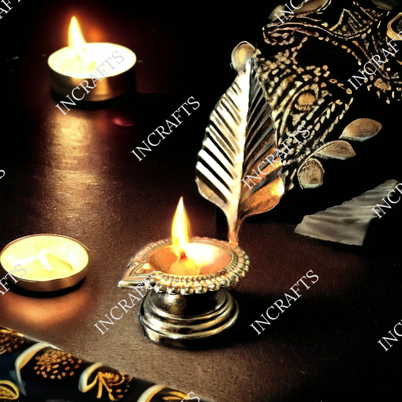 T-LIGHT CANDLE HOLDER (SET OF 6)