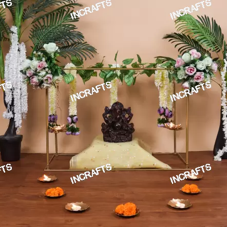 Compact Rectangular Mandir Package