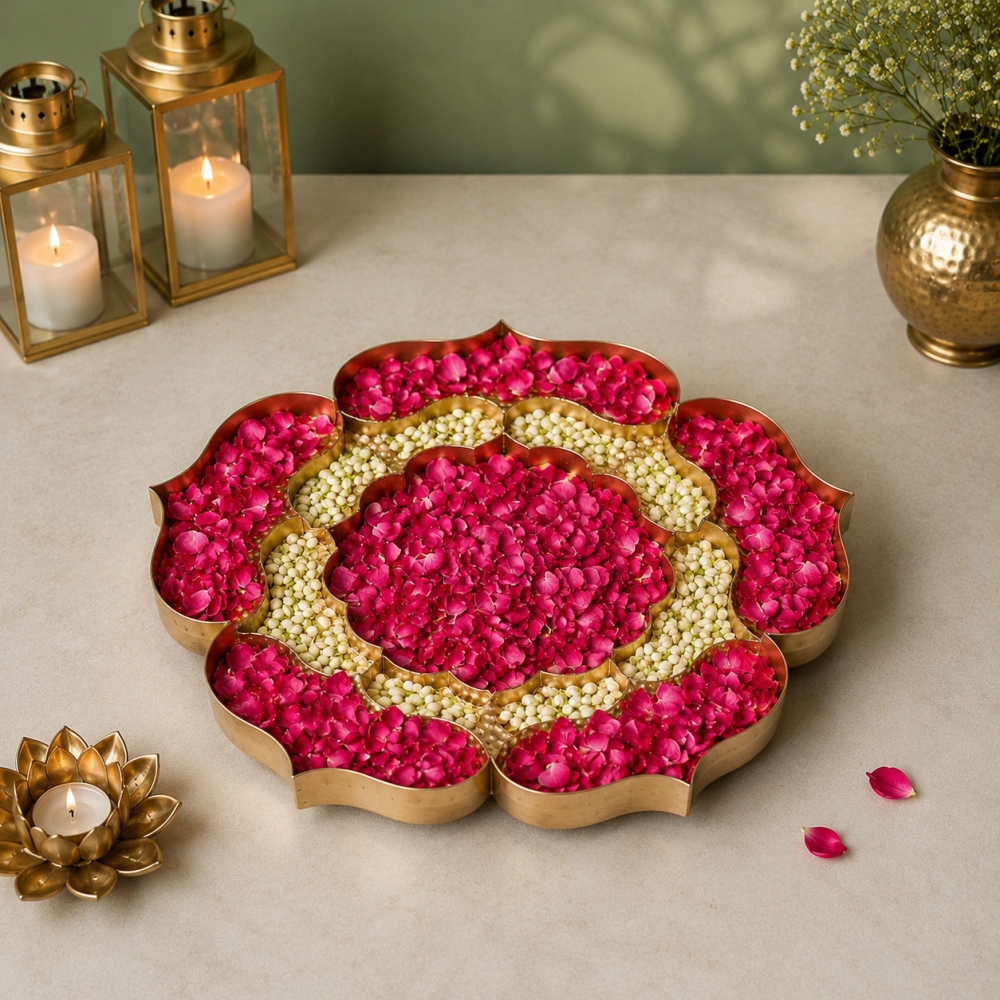 Rajsi 3 Steps Floral Urli