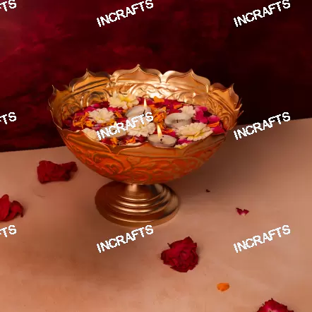 Heritage Orange and Gold Urli