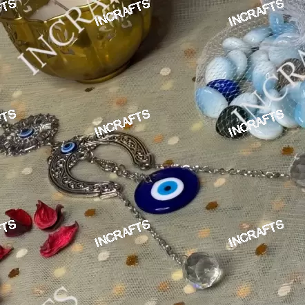 Evil Eye Horse Shoe Amulet/Ghode Ki Naal Hanging