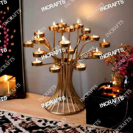 TRADITIONAL TREE STAND T-LIGHT HOLDER