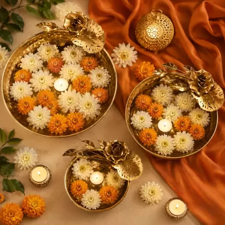 Aurelia Floral Tealight Urli