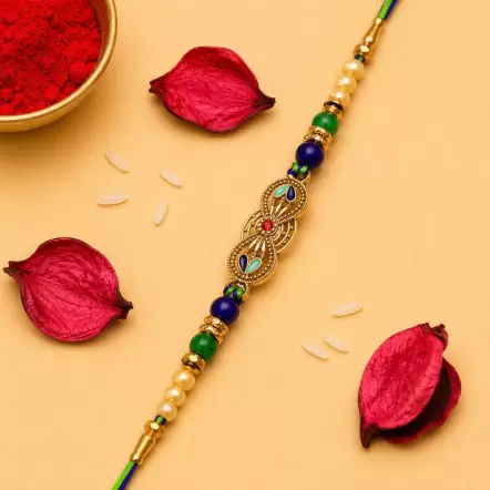 Beautiful Metal Designer Rakhi