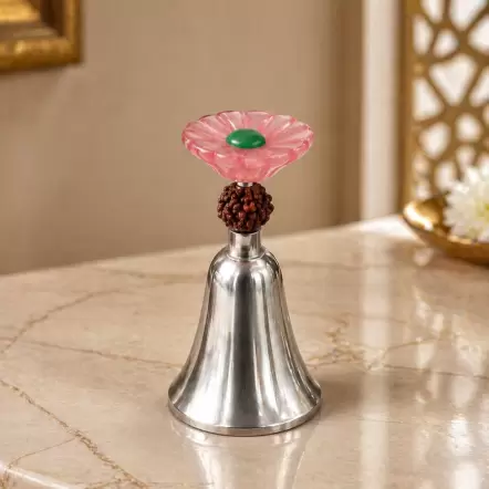 Rudraksh Resin Bell – Pooja Essential