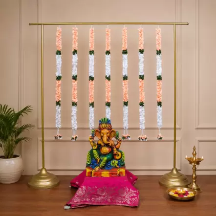 Elegant Metal Festive Backdrop Stand