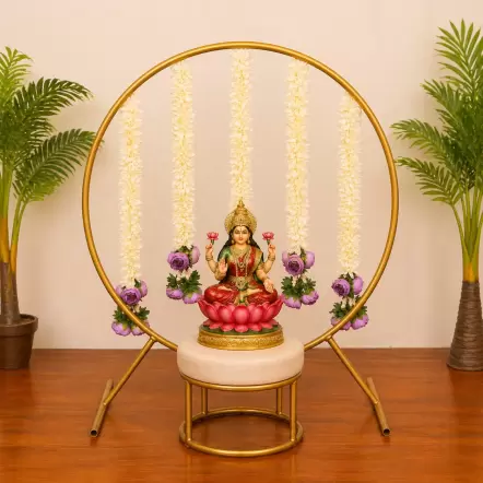 Shubh Mandal Ring Backdrop Stand    (Compact Size )