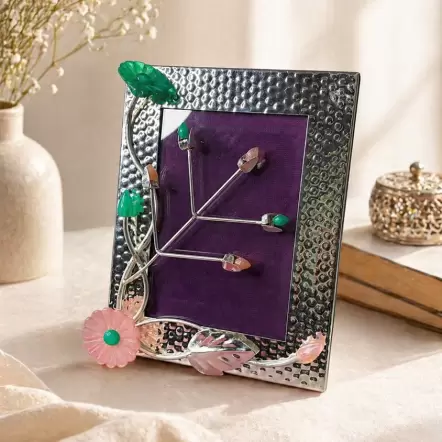 Elegant Resin Metal Designer Photo Frame