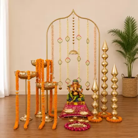 Shringar Premium Mandir Package