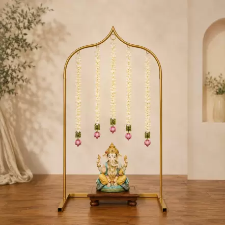Shringar Premium Backdrop Stand (Compact Size)