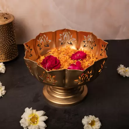 DECORATIVE BASE LOTUS URLI
