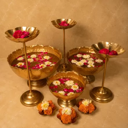 HANDCRAFTED TAJ BOWL COMBO URLI
